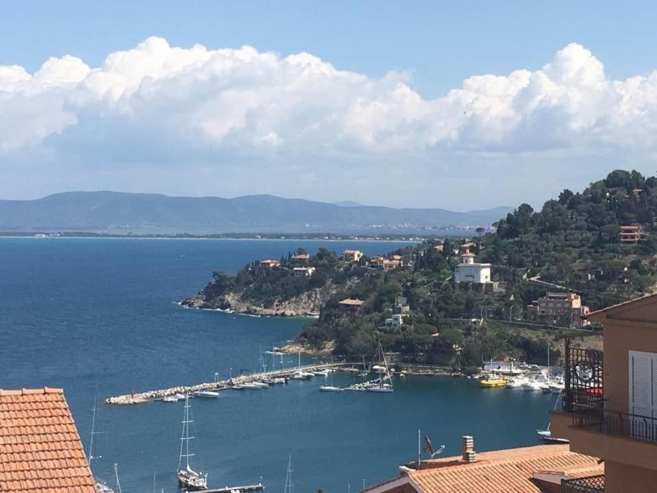 Appartamento Vista Mare Порто Санто Стефано Экстерьер фото