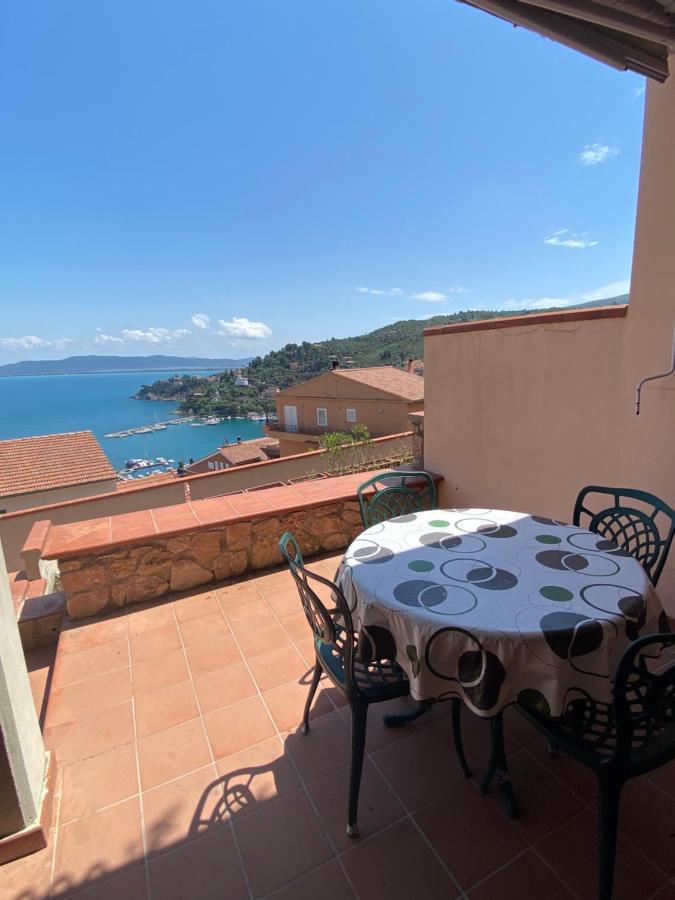 Appartamento Vista Mare Порто Санто Стефано Экстерьер фото